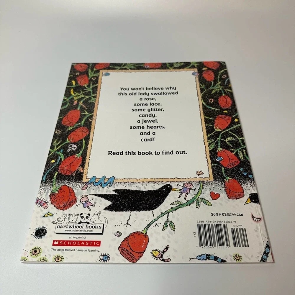 There Was an Old Lady that Swallowed a Rose Children’s Book